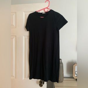 Black Jcrew tshirt dress